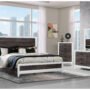 ELLA OAK/WHITE FULL BED GROUP